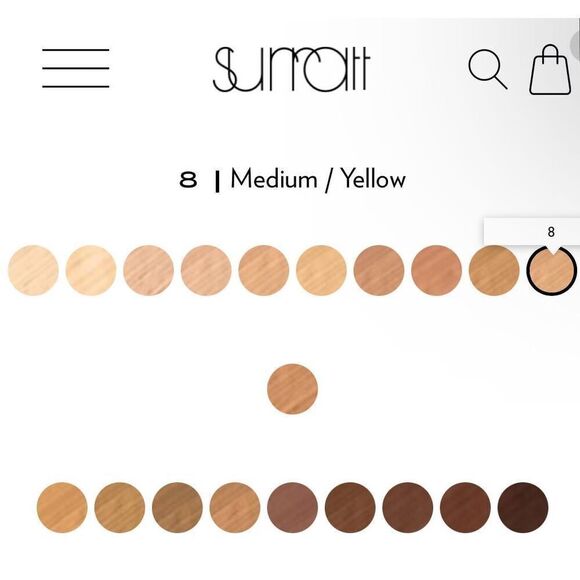 Surratt Beauty NIB Surreal Skin Foundation Wand in 8 (Medium/Yellow) - Picture 4 of 4